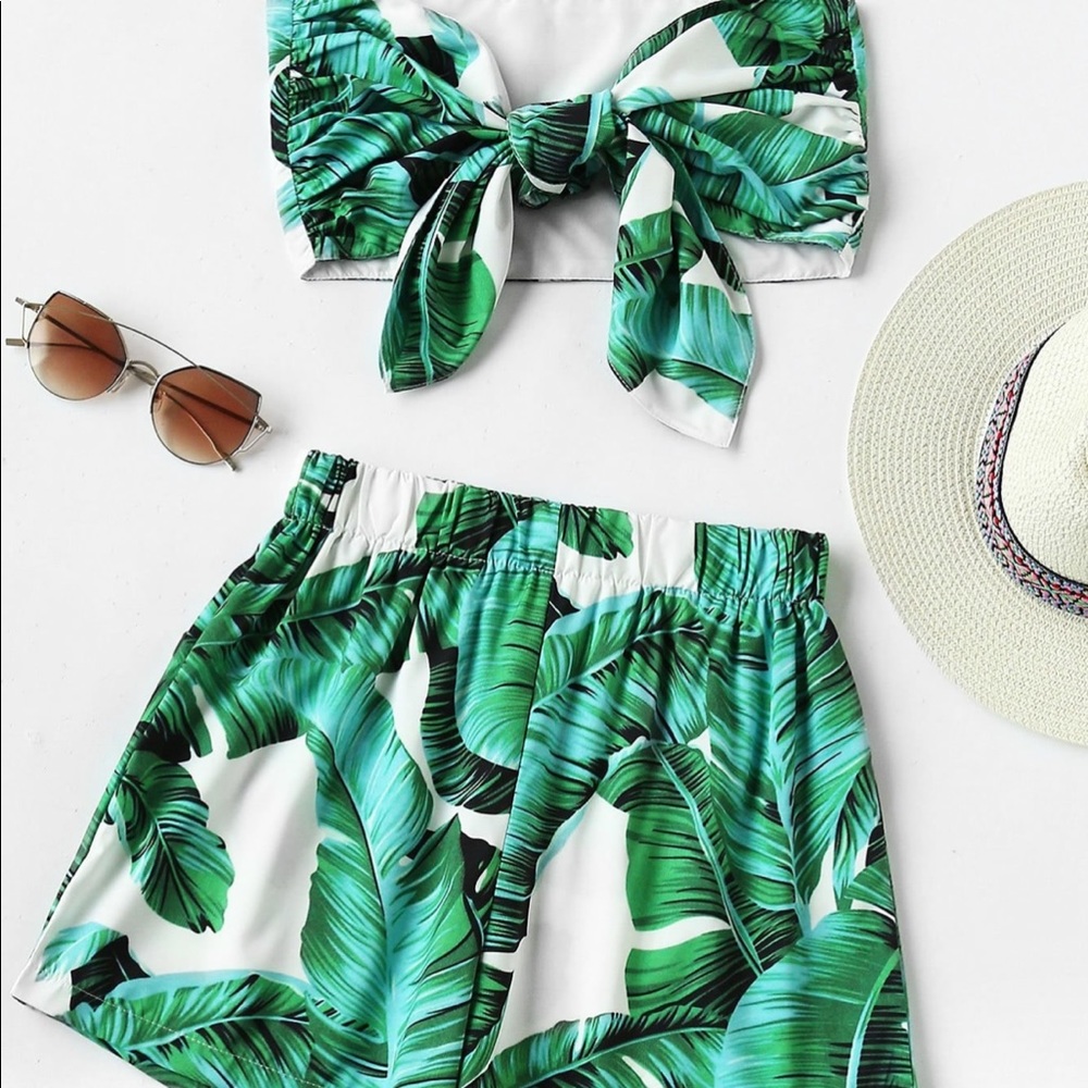 Crop Top/Short set